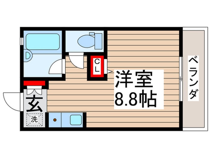 七光台ハイツの物件間取画像