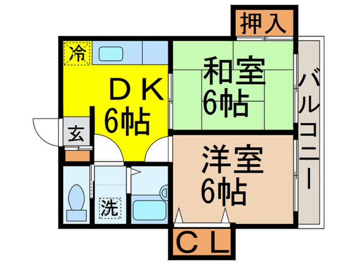 サングリーンさくらの物件間取画像