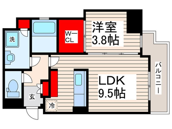 OZAREA葛西Ⅰの物件間取画像