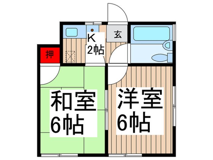 物件間取画像