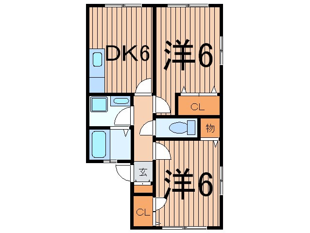 フォレスタ鎌倉の物件間取画像