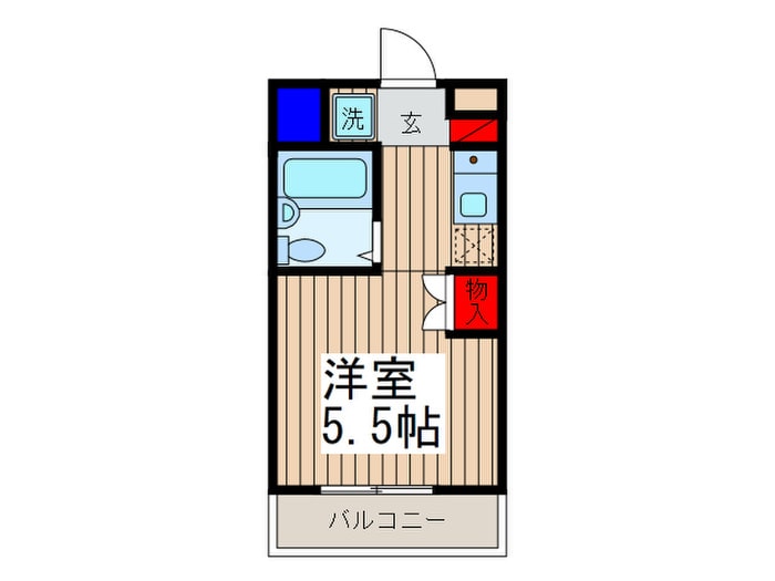 ライズイングサン朝霞台の物件間取画像