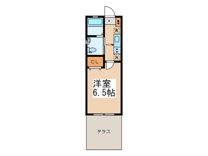 カーサヴェール玉川学園の物件間取画像