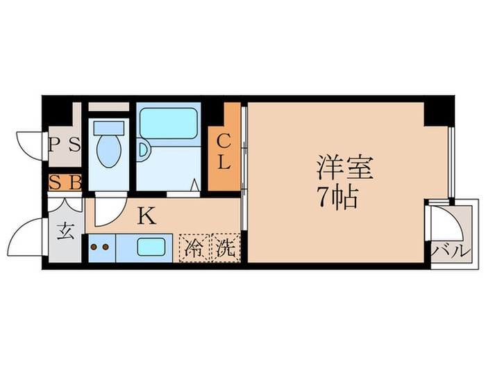 イグレック立川の物件間取画像