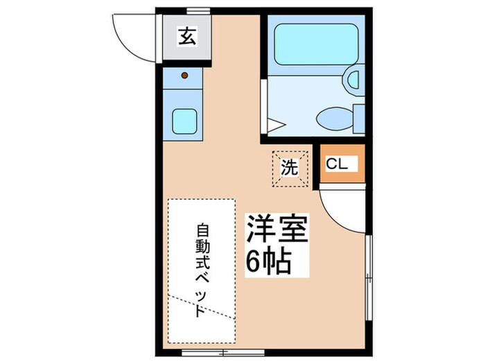 サンビレッヂ飛田給の物件間取画像