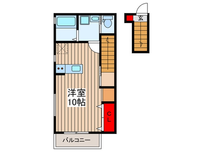 K・URBAN東大宮の物件間取画像