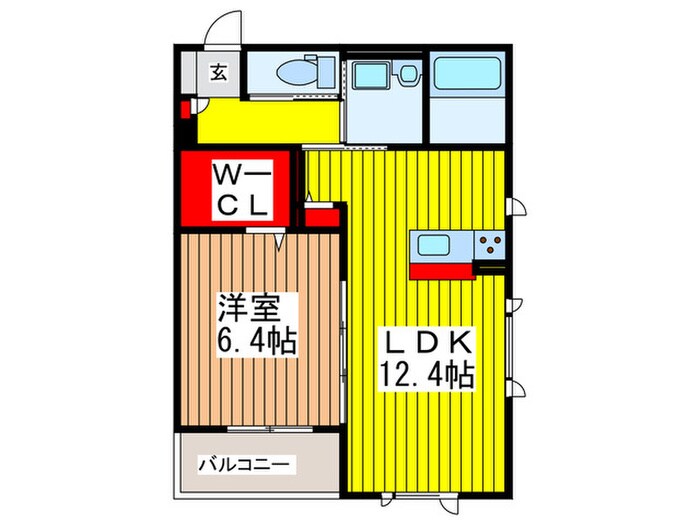 オークヒルズさいたま新都心の物件間取画像