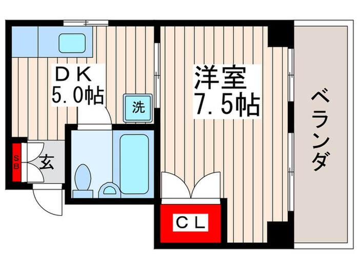 BLDG福島の物件間取画像