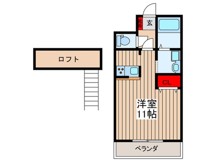 スプリングヒルあじさいの物件間取画像