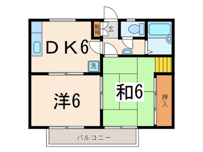 サンシャインヒルの物件間取画像