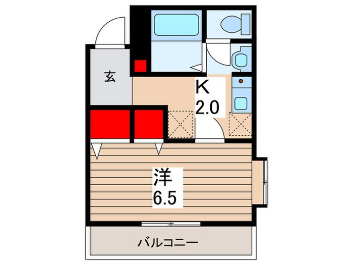 セレストスクエアKの物件間取画像