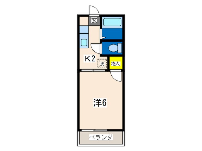 第一サフランハイツの物件間取画像