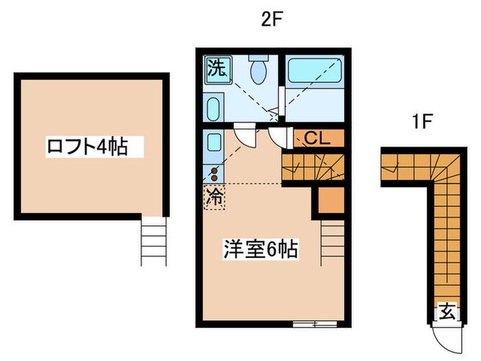 インベスト小岩の物件間取画像