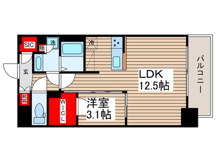 ルネサンスコート錦糸町Ⅱの物件間取画像