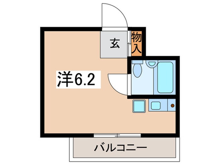 読売ランドＡハウスの物件間取画像