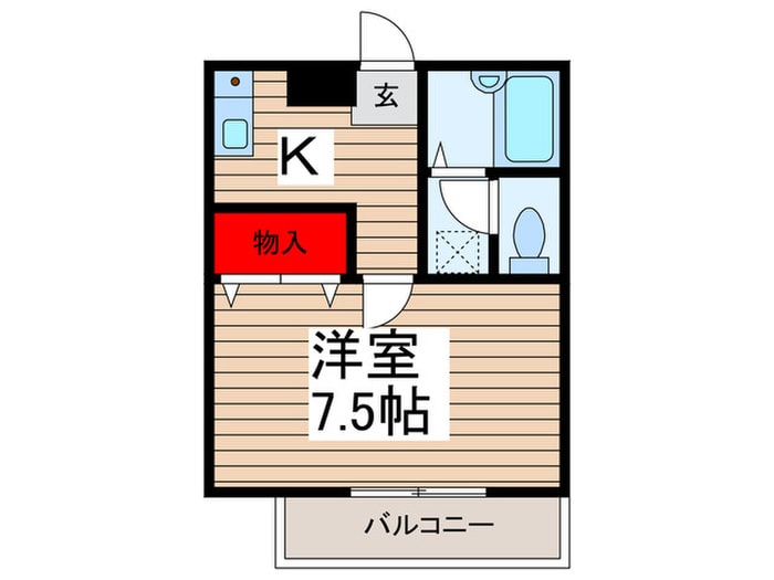 ソレジオ幸子の物件間取画像