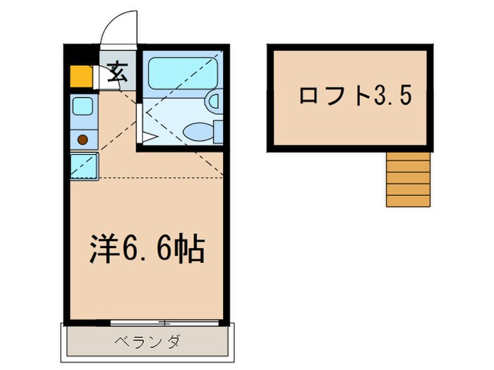 オリエンタル宮崎台の物件間取画像