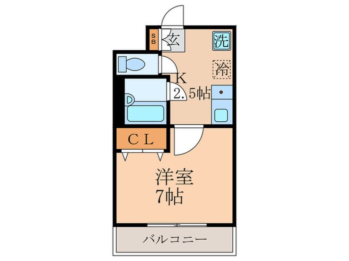 カメリア新目白の物件間取画像