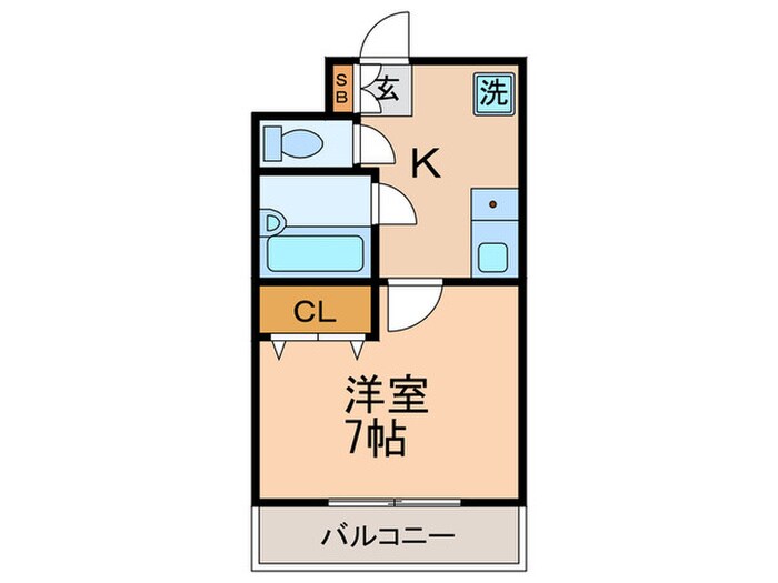 カメリア新目白の物件間取画像