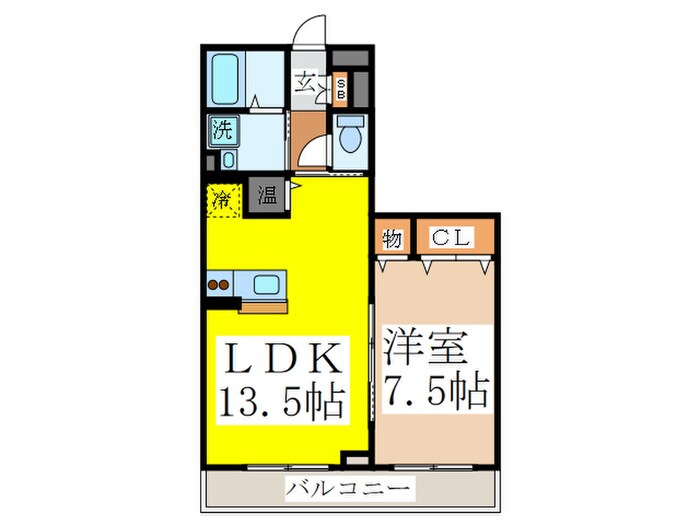 アネモスコ－トⅡの物件間取画像