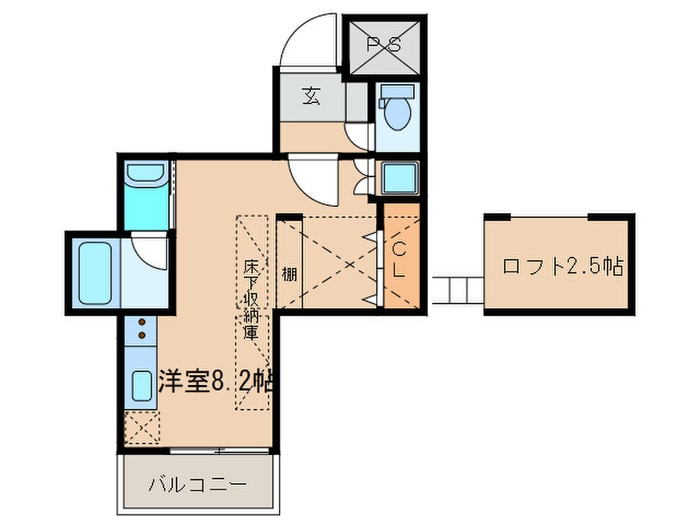 Ｌａ　ｆｏｎｔｅの物件間取画像