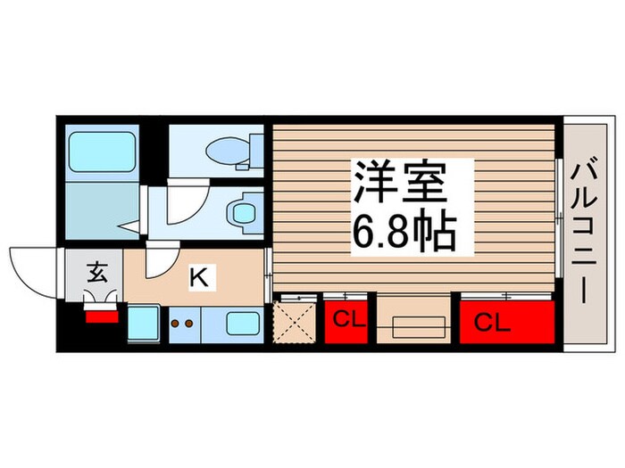 リブリ・ＫＹＵＢＵの物件間取画像