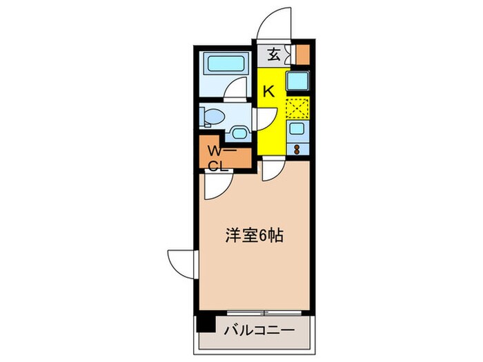 レジディア品川シーサイドの物件間取画像