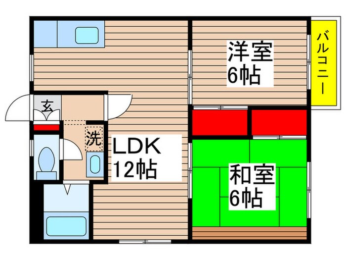 物件間取画像