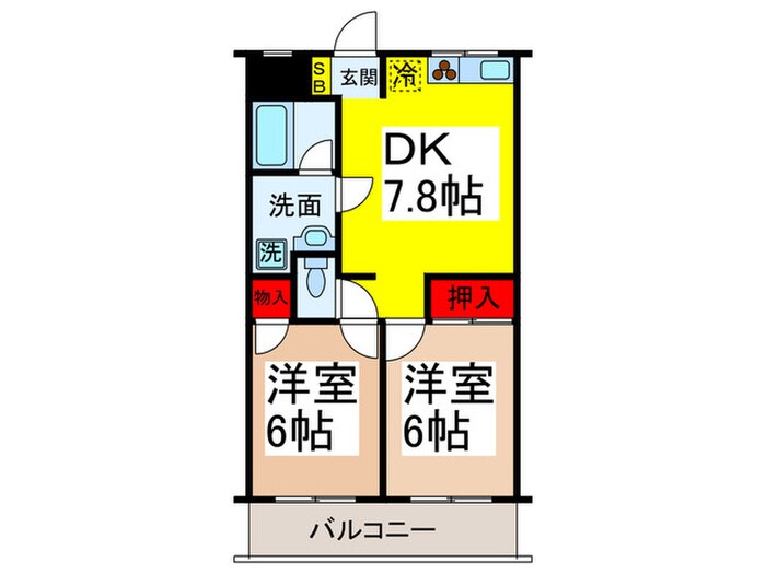 物件間取画像