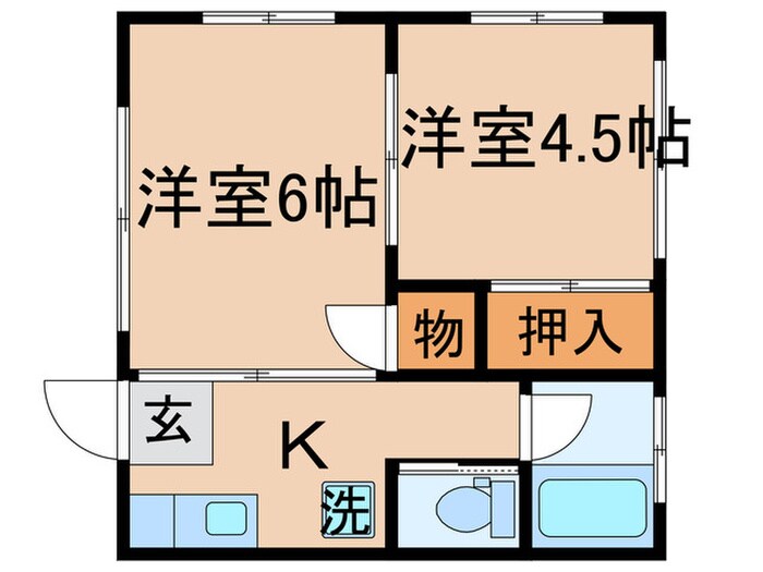 物件間取画像
