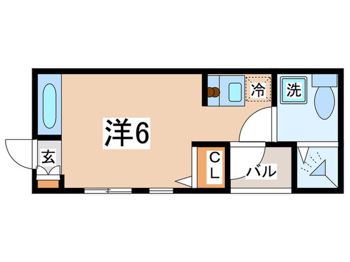 ソリッド大倉山の物件間取画像