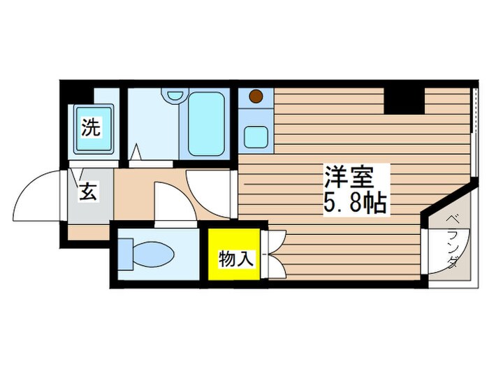 小町ビルの物件間取画像