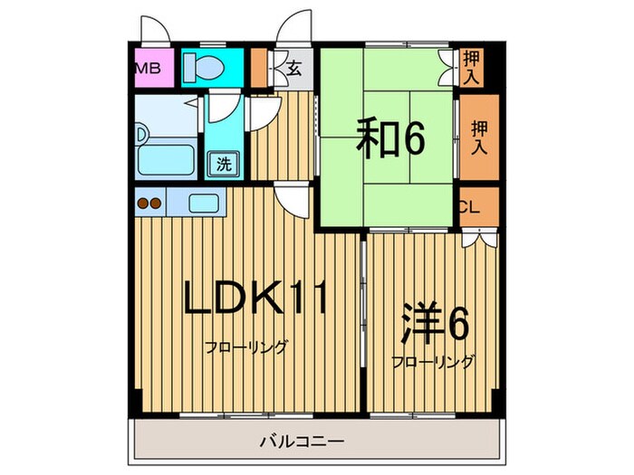 カ－サ・ズイコウの物件間取画像