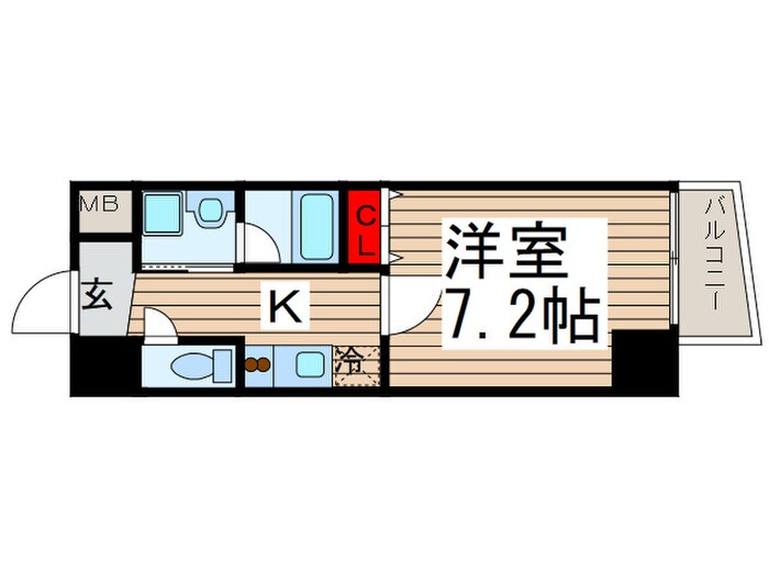 Ｋｓコ－トの物件間取画像
