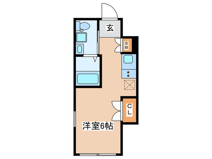 La Perla Ogikuboの物件間取画像