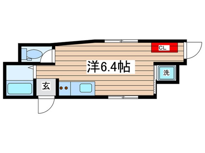 シプレ亀戸の物件間取画像