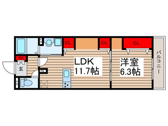 Ｒｅｇａｒｏ津田沼の物件間取画像