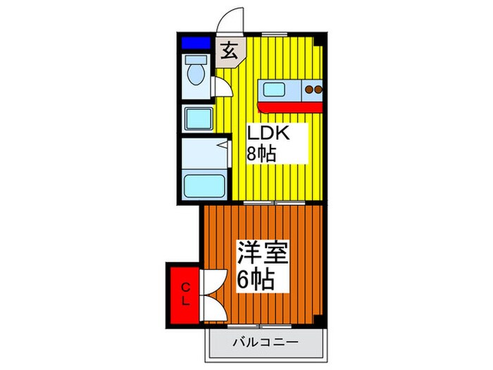 リリ－ハイツ  モンブランの物件間取画像