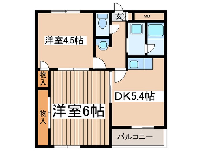 グレースメゾン谷中N棟の物件間取画像