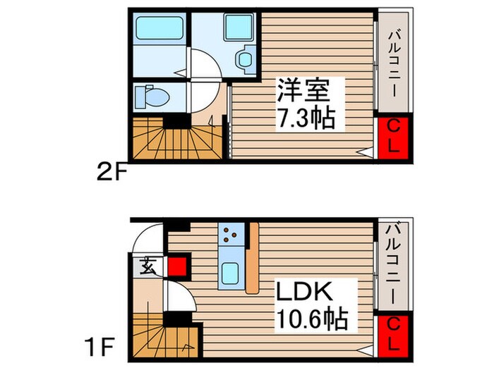 リブリ・西初石Ⅱの物件間取画像