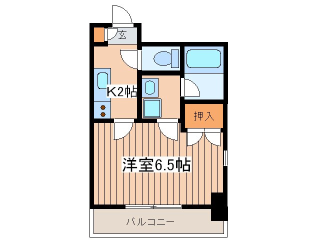 ＧＦビルの物件間取画像