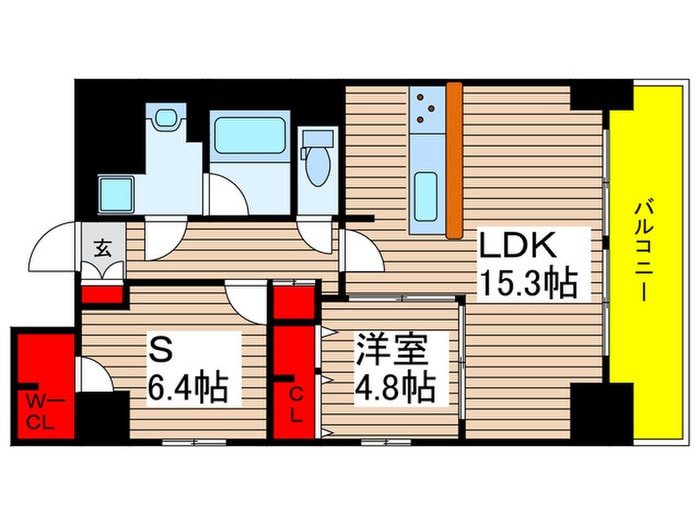 Ｄｅｎｄｒｉｔｅの物件間取画像