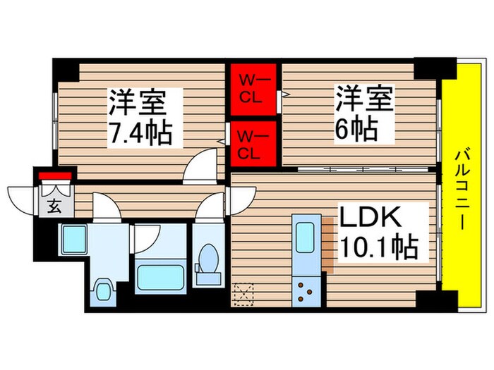 Ｄｅｎｄｒｉｔｅの物件間取画像