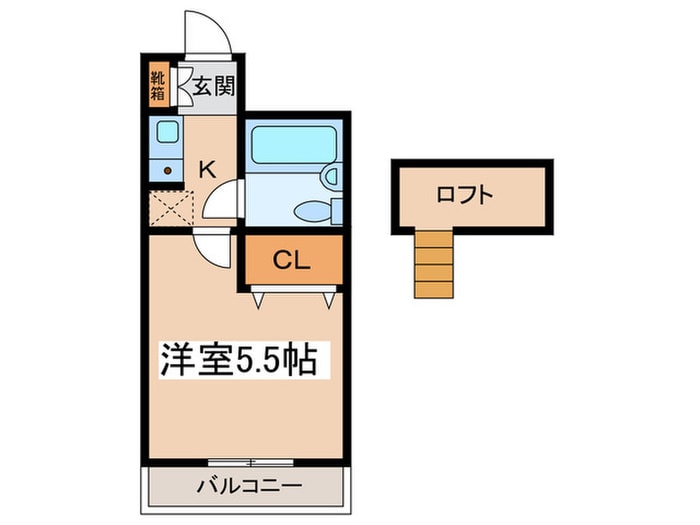 セブンスターハイツ笹塚の物件間取画像