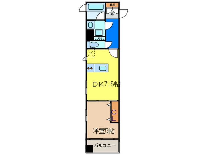 デュオ・スカ－ラ東日本橋(1106)の物件間取画像