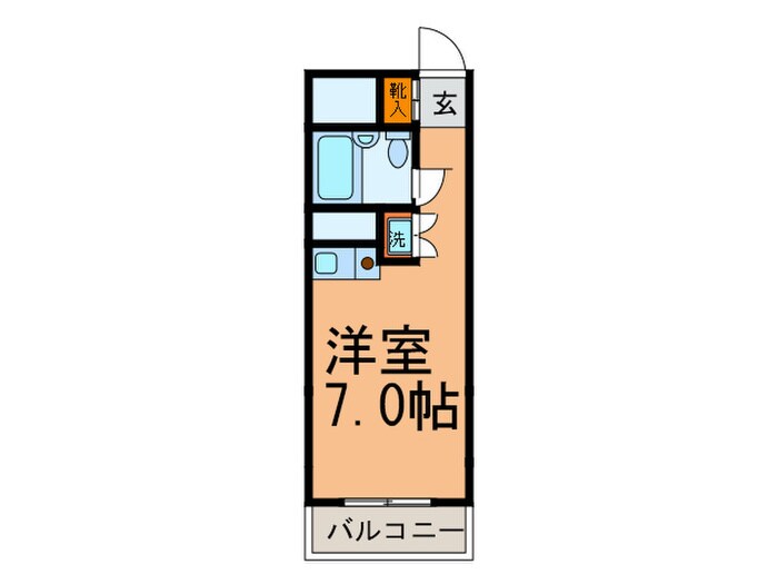 レジデンス上野の物件間取画像