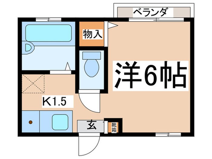 サンライフ百草園の物件間取画像