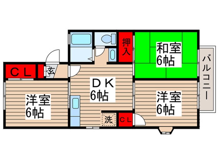 サンアトレの物件間取画像