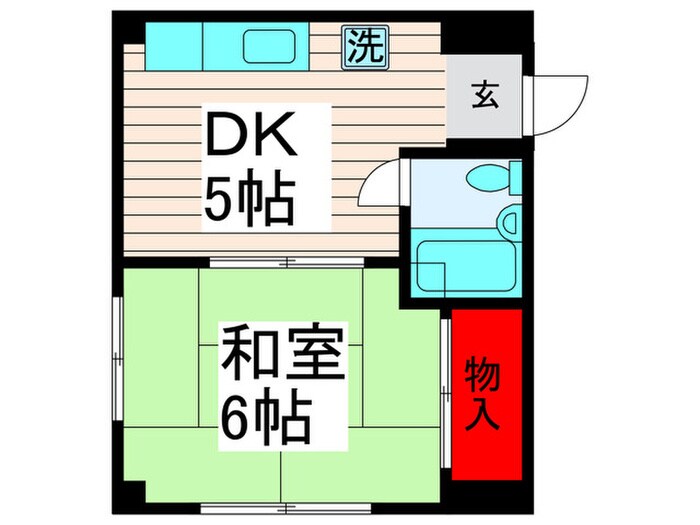 ファ－ストビル飯島の物件間取画像