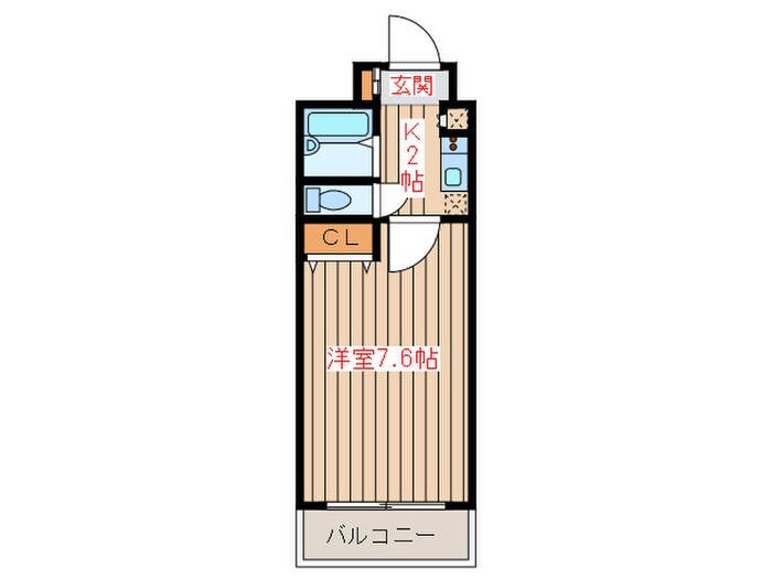 スペーシア秋葉原の物件間取画像